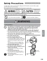 Preview for 3 page of Panasonic NC-SSA400 Operating Instructions Manual