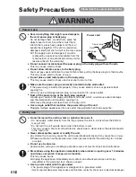 Preview for 4 page of Panasonic NC-SSA400 Operating Instructions Manual