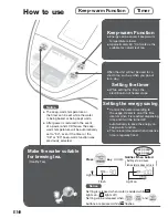 Preview for 10 page of Panasonic NC-SSA400 Operating Instructions Manual