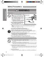 Предварительный просмотр 6 страницы Panasonic NC-SU403P Operating Instructions Manual