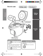 Предварительный просмотр 10 страницы Panasonic NC-SU403P Operating Instructions Manual