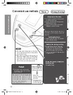 Предварительный просмотр 12 страницы Panasonic NC-SU403P Operating Instructions Manual