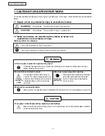 Предварительный просмотр 3 страницы Panasonic NC-TXF22 Service Manual