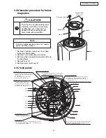 Предварительный просмотр 6 страницы Panasonic NC-TXF22 Service Manual