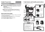 Предварительный просмотр 6 страницы Panasonic NC-ZF1 Operating Instructions Manual