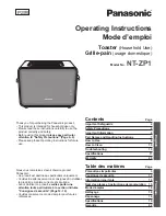 Preview for 1 page of Panasonic NC-ZP1 Operating Instructions Manual