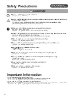 Preview for 6 page of Panasonic NC-ZP1 Operating Instructions Manual