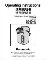 Предварительный просмотр 1 страницы Panasonic NCJD40C Operating Instructions Manual