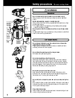 Предварительный просмотр 6 страницы Panasonic NCJD40C Operating Instructions Manual