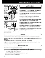 Предварительный просмотр 10 страницы Panasonic NCJD40C Operating Instructions Manual