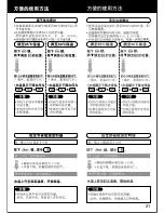 Предварительный просмотр 21 страницы Panasonic NCJD40C Operating Instructions Manual