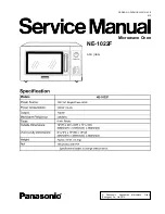 Panasonic NE-1022F Service Manual preview