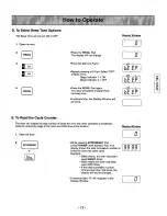 Предварительный просмотр 17 страницы Panasonic NE-1022F User Manual