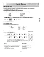 Preview for 9 page of Panasonic NE-1024 Operating Instructions Manual