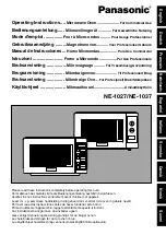 Panasonic NE-1027 Operating Instruction preview