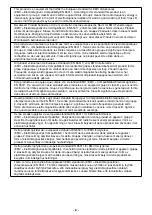 Preview for 2 page of Panasonic NE-1027 Operating Instruction