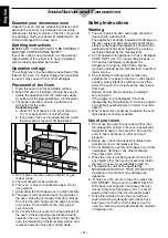 Preview for 4 page of Panasonic NE-1027 Operating Instruction