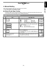 Preview for 9 page of Panasonic NE-1027 Operating Instruction