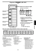 Preview for 63 page of Panasonic NE-1027 Operating Instruction