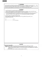 Preview for 2 page of Panasonic ne-1037 BTQ Service Manual