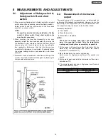 Preview for 17 page of Panasonic ne-1037 BTQ Service Manual