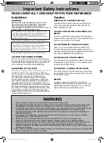 Preview for 4 page of Panasonic NE-1037 Operating Instructions Manual