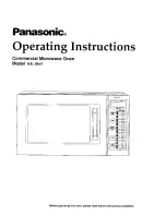 Panasonic NE-1064 Operating Instructions Manual preview