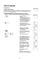 Preview for 12 page of Panasonic NE-1064 Operating Instructions Manual