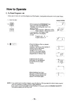 Preview for 16 page of Panasonic NE-1064 Operating Instructions Manual