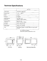 Preview for 20 page of Panasonic NE-1064 Operating Instructions Manual