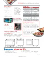 Preview for 2 page of Panasonic NE-1064 Specification Sheet