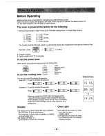 Preview for 8 page of Panasonic NE-1064F Owner'S Manual