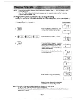 Preview for 12 page of Panasonic NE-1064F Owner'S Manual