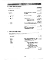 Preview for 16 page of Panasonic NE-1064F Owner'S Manual