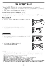 Предварительный просмотр 8 страницы Panasonic NE-1252 Operating Instructions Manual