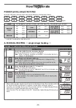 Предварительный просмотр 9 страницы Panasonic NE-1252 Operating Instructions Manual