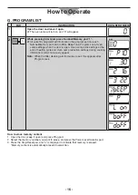 Предварительный просмотр 16 страницы Panasonic NE-1252 Operating Instructions Manual