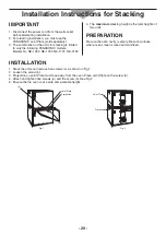 Предварительный просмотр 20 страницы Panasonic NE-1252 Operating Instructions Manual