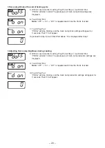 Предварительный просмотр 20 страницы Panasonic NE-1353 Operating Instructions Manual