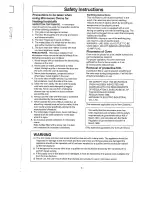 Preview for 3 page of Panasonic NE-1356 Operating Instructions Manual