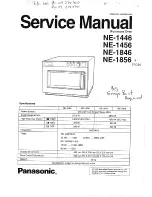 Panasonic NE-1446 Service Manual preview