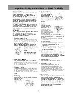 Предварительный просмотр 5 страницы Panasonic NE-1456 Operating Instructions Manual