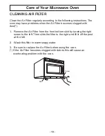 Preview for 10 page of Panasonic NE-1643 Operating Instructions Manual