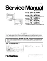 Preview for 1 page of Panasonic NE-1643EUG Service Manual