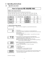 Preview for 5 page of Panasonic NE-1643EUG Service Manual