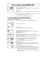 Preview for 7 page of Panasonic NE-1643EUG Service Manual