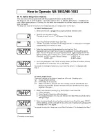 Preview for 13 page of Panasonic NE-1643EUG Service Manual