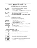 Preview for 14 page of Panasonic NE-1643EUG Service Manual