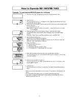 Preview for 17 page of Panasonic NE-1643EUG Service Manual