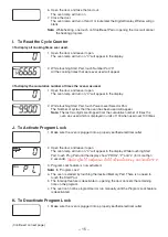 Предварительный просмотр 15 страницы Panasonic NE-1753 Operating Instructions Manual